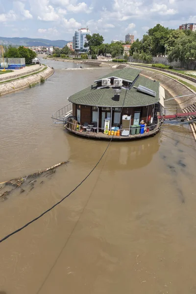 Nis şehri ve Nisava Nehri Panoraması, Sırbistan