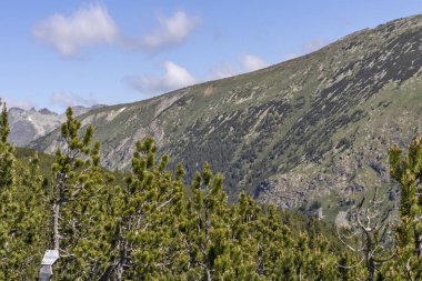 Tiha Rila, Rila Dağı, Bulg bölgesinden Stinky için Trail