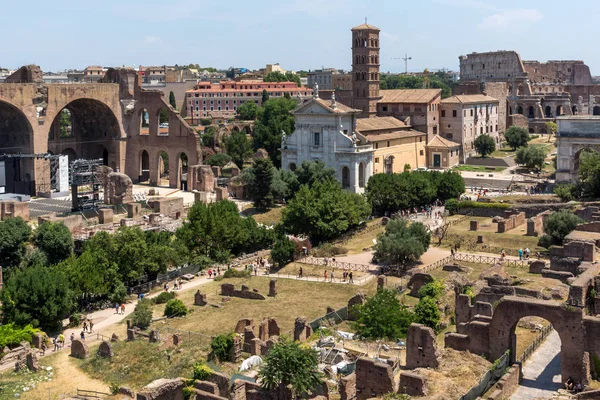 Ruines du Forum Romain à Rome, Italie — Photo