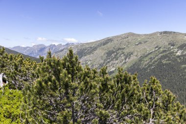 The Stinky Lake, Rila Dağı, Bulgaristan yakınındaki peyzaj