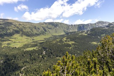 The Stinky Lake, Rila Dağı, Bulgaristan yakınındaki peyzaj