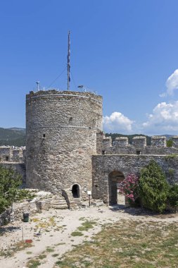 Kavala kentinde kale, Yunanistan