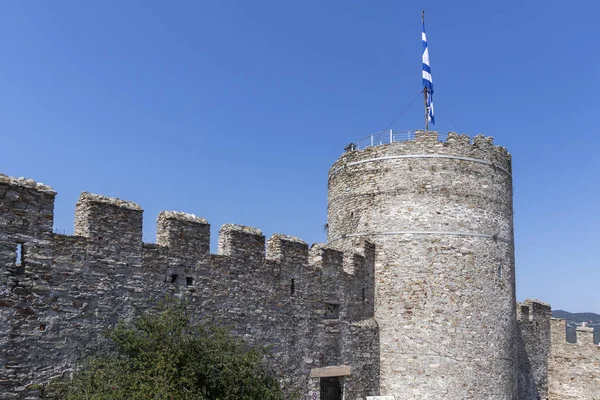 Festung in der Stadt Kavala, Griechenland — Stockfoto