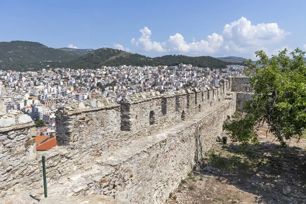 Fortaleza en la ciudad de Kavala, Grecia — Foto de Stock