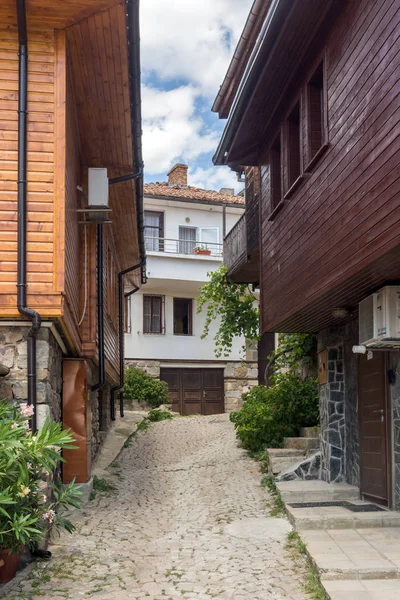 Old houses at old town of Sozopol, Bulgaria — Stock Photo, Image