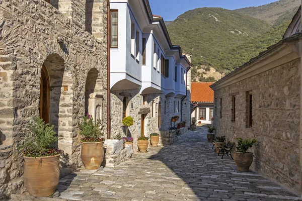 Timiou Prodromou Manastırı, Yunanistan'ın Serres kasabası yakınlarında — Stok fotoğraf