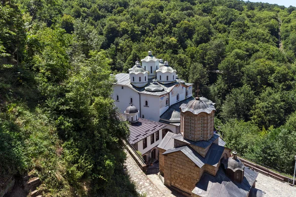 Mosteiro medieval São Joaquim de Osogovo, Macedônia do Norte — Fotografia de Stock