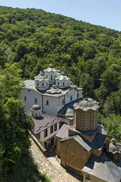 Středověký klášter sv. Jáachim ze Osogova, Severní Makedonie — Stock fotografie