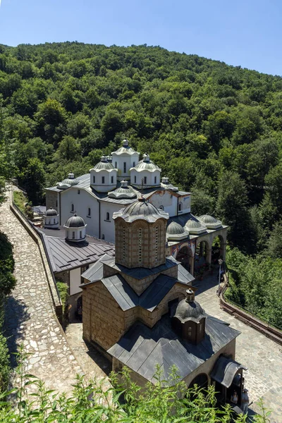 Середньовічний монастир Святий Іоаким з Осогово, Північна Македонія — стокове фото