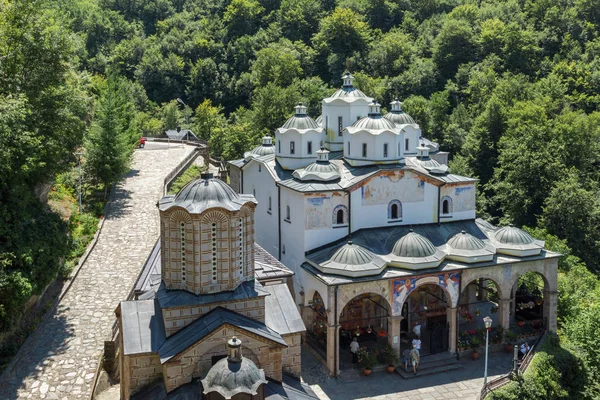 Middeleeuws klooster St. Joachim van Osogovo, Noord-Macedonië — Stockfoto
