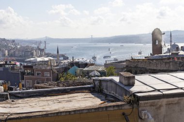 Süleymaniye Camii'nden İstanbul şehrine panorama