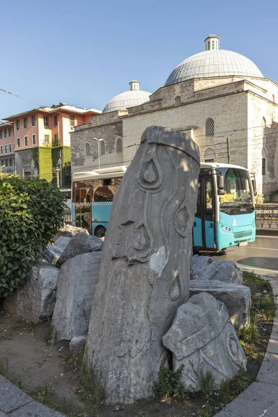 Antiguo Foro de Constantino en la ciudad de Estambul, Turquía — Foto de Stock