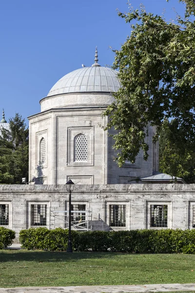 Mesquita Suleymaniye na cidade de Istambul, Turquia — Fotografia de Stock