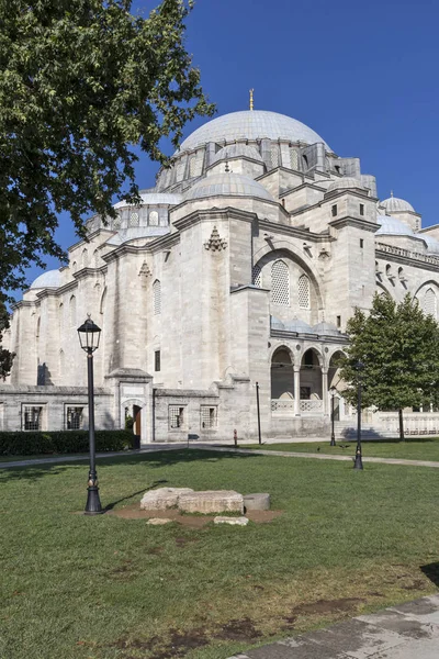 İstanbul'da Süleymaniye Camii — Stok fotoğraf