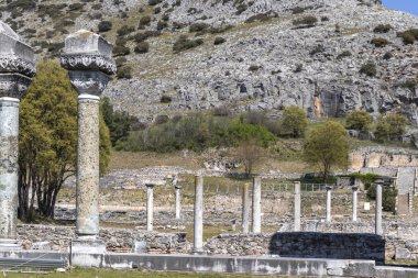 Philippi arkeolojik alanda Bazilikası, Yunanistan
