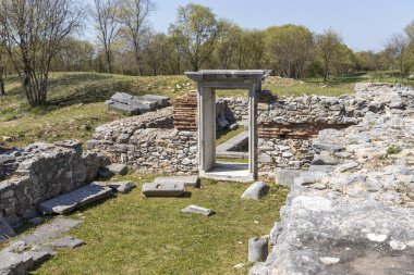 Philippi arkeolojik alanda Bazilikası, Yunanistan