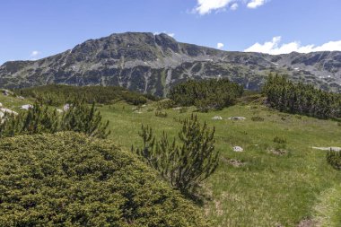 Balık Gölleri yakınlarındaki manzara, Rila dağı, Bulgaristan