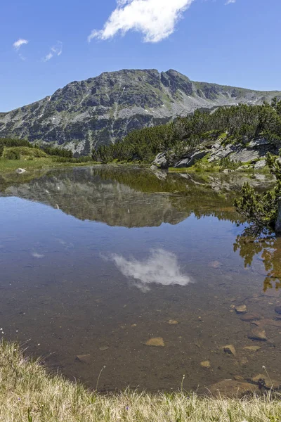 Lanskap dekat The Fish Lakes, Rila gunung, Bulgaria — Stok Foto