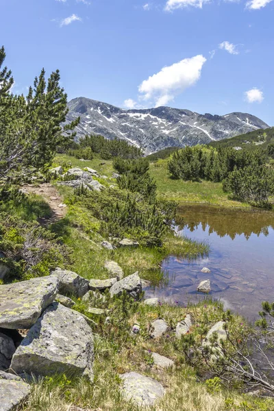 Lanskap dekat The Fish Lakes, Rila gunung, Bulgaria — Stok Foto