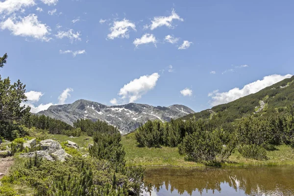 Lanskap dekat The Fish Lakes, Rila gunung, Bulgaria — Stok Foto