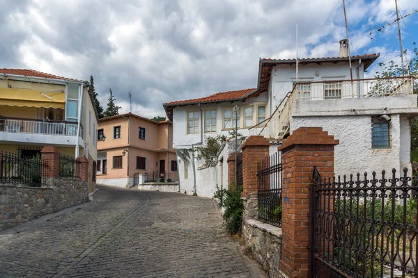 Улицы и старые дома в старом городе Ксанти, Греция — стоковое фото