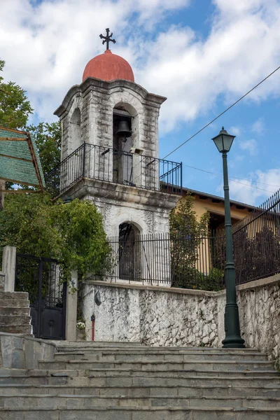 Igreja do Hino Akathista na cidade velha de Xanthi, Grécia — Fotografia de Stock