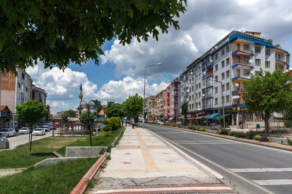 Gebouw en straat in de stad Edirne, Turkije — Stockfoto