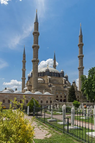 Selimiye Moschee in der Stadt edirne, Türkei — Stockfoto