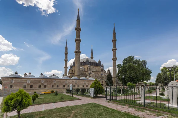 Selimiye Mosque in city of Edirne, Turkey — Stock Photo, Image