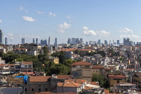 Панорама з Галатської башти в Стамбул, Туреччина — стокове фото