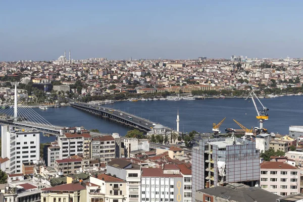 Panorama de la Tour Galata à Istanbul, Turquie — Photo