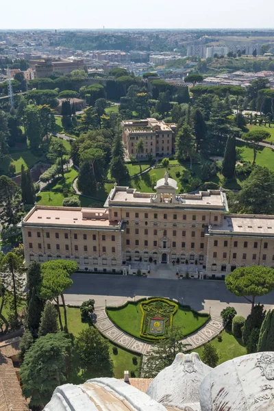 Panorama della Città del Vaticano e di Roma — Foto Stock