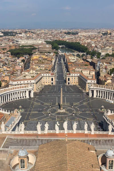Panorama de la Cité du Vatican et Rome, Italie — Photo