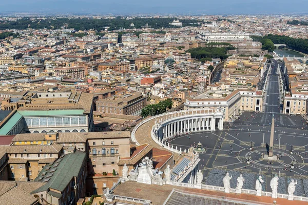 Panorama della Città del Vaticano e di Roma — Foto Stock