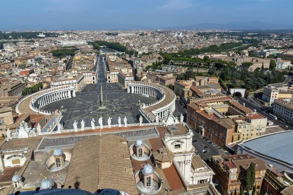 Panorama della Città del Vaticano e di Roma — Foto Stock