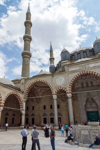 Mezquita Selimiye en la ciudad de Edirne, Turquía — Foto de Stock