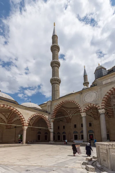 Mezquita Selimiye en la ciudad de Edirne, Turquía — Foto de Stock