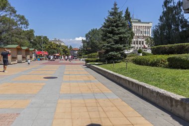 Asenovgrad şehir merkezi, Bulgaristan