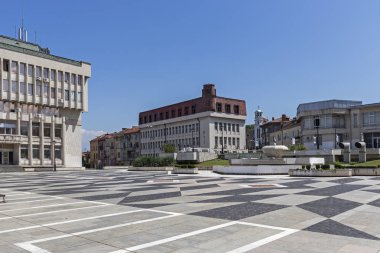 Asenovgrad şehir merkezi, Bulgaristan