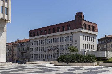 Asenovgrad şehir merkezi, Bulgaristan