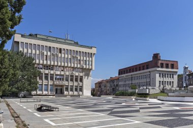 Asenovgrad şehir merkezi, Bulgaristan