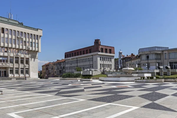 Centrum města Asenovgrad, Bulharsko — Stock fotografie