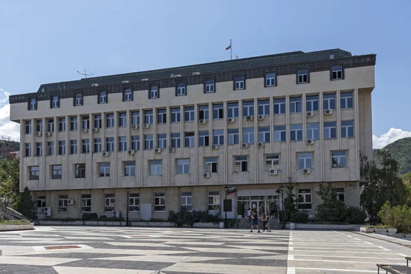 Centro de la ciudad de Asenovgrad, Bulgaria — Foto de Stock