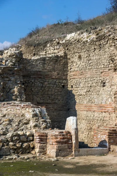 Heraclea Sintica-az ókori Macedonia Polis romjai, Bulgária — Stock Fotó