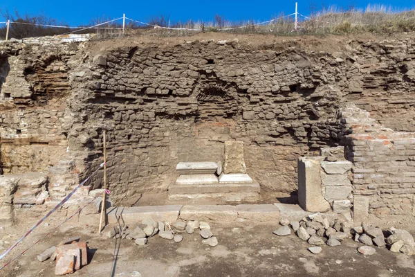 赫拉克莱亚辛蒂卡 - 古代马其顿城遗址，保加利亚 — 图库照片