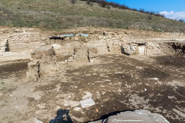 Heraclea sintica - Ruinen der antiken makedonischen Polis, Bulgarien — Stockfoto