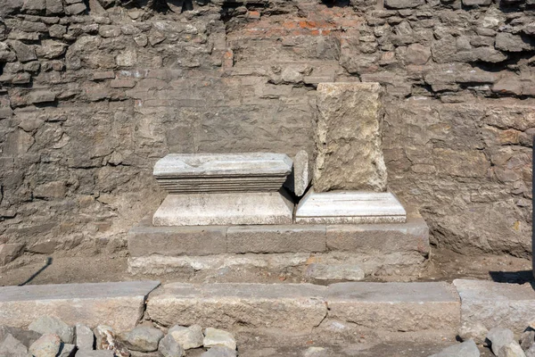 Heraclea Sintica - Ruinas de la antigua Macedonia polis, Bulgaria —  Fotos de Stock