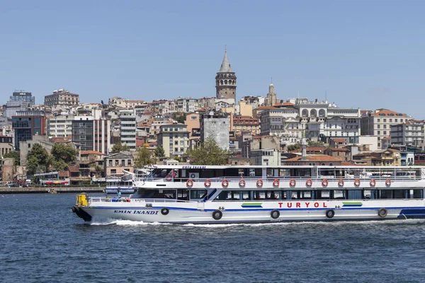 Chifre de Ouro na cidade de Istambul, Turquia — Fotografia de Stock