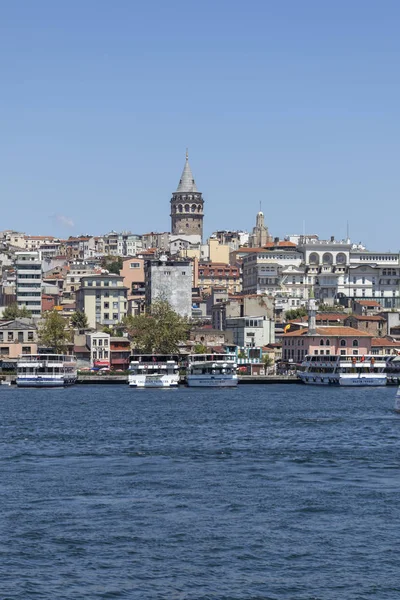 Zlatý roh města Istanbulu, Turecko — Stock fotografie