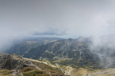 Musala zirve, Rila Dağı, Bulgaristan manzara
